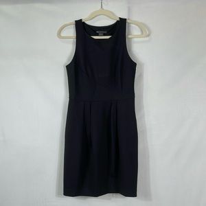 Armani Exchange Black Dress Size 4 Sleeveless Black Ponte Dress EUC
